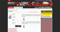 Desktop Screenshot of cote-moto.moto85.com